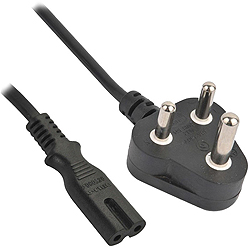 South African Plug to IEC C7 Figure 8 Cable
