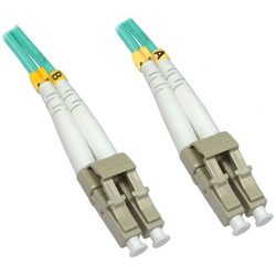 LC-LC Multimode OM4 Duplex Fibre Patch Lead