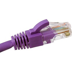 CAT6 UTP RJ45 Patch Lead Violet