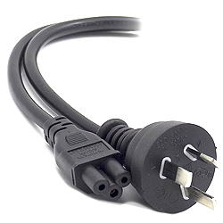 Chinese Plug to IEC C5 Cloverleaf Cable