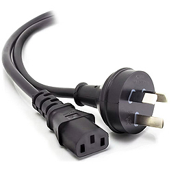 Australian Plug to IEC C13 Mains Lead